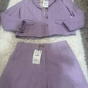 SOLD Zara blazer & shorts